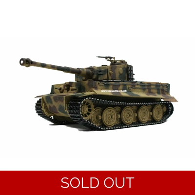 Taigen Tiger One Late Version Barrel Recoil 360 Turret Rotation V3 Board 4:1 Steel Gearbox IR